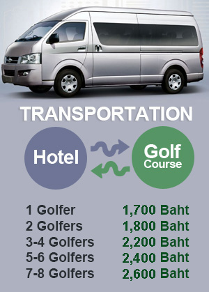 chiangmai golf transportation bus van car 2026